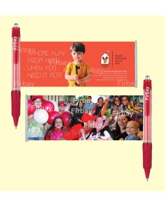 Personalized Banner Pens with Built-In Retractable Banners – Perfect for Trade Shows
